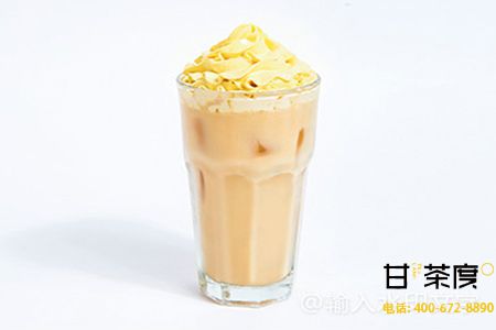 甘茶度布蕾奶茶